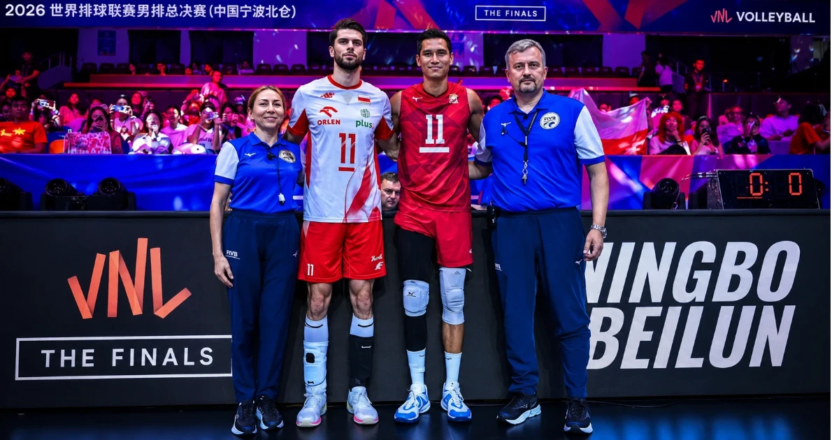 Yulia Akulova at the VNL Final