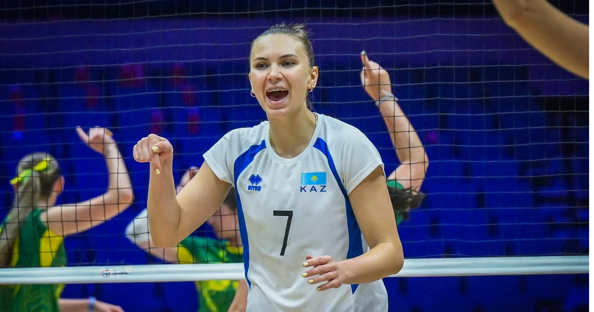 Женская сборная Казахстана одержала первую победу на AVC Women’s Volleyball Continental Championship 2026