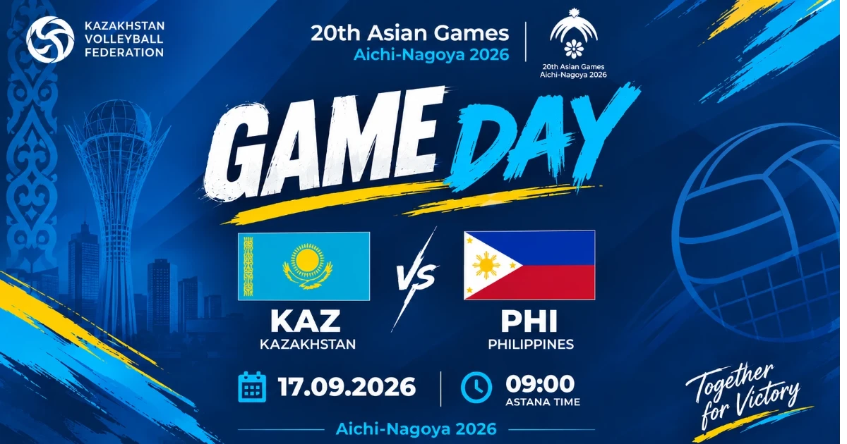 Kazakhstan Begins Asian Games Campaign!