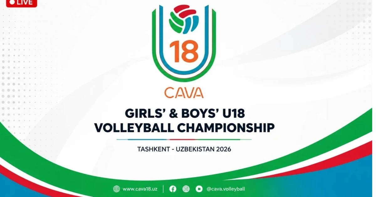 KAZ vs UZB | CAVA Girls - U18 Volleyball Championship | Tashkent 2026