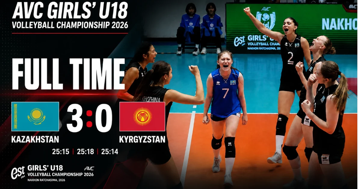 ҚАЗАҚСТАН – ҚЫРҒЫЗСТАН | U18 AVC 2026